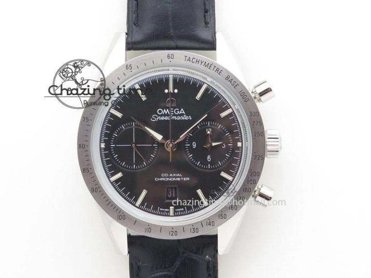 0316 MultiPurpose De Ville Prestige Real PR SS ZF 1:1 Best Edition White Dial Blue Markers on Black Leather Strap MIYOTA 7941